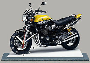 �y���������z�z�r�[�@�͌^�ԁ@�ԁ@���[�V���O�J�[ �q�[�g���}�n�~�j�`���Amoto, yamaha 1300 xjr, en horloge miniature06
