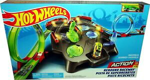 yzzr[@͌^ԁ@ԁ@[VOJ[ zbgzC[oEX{bNX}ehot wheels rebond raceway playset * entierement neuf dans sa boite * mattel fdf27