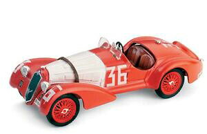 【送料無料】ホビー 模型車 車 レーシングカー アルファロメオモデルカーレースbrumm s010 alfa romeo 8 c 2900b modele voiture de course bremgarten ltd ed 1948 143rd