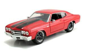 �y���������z�z�r�[�@�͌^�ԁ@�ԁ@���[�V���O�J�[ ���f���X�P�[��jada toys 124 echelle de dom 1970 chevy chevelle modele bn 97193