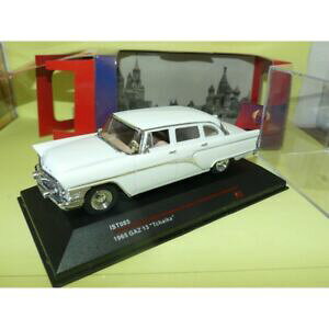 【送料無料】ホビー 模型車 車 レーシングカー ガスネットワークgaz 13 tchaika 1965 blanc ixo ist085 143