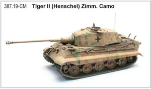 yzzr[@͌^ԁ@ԁ@[VOJ[ ^CK[Jt[Wartitec 38719cm 187h0 wwii tigre ii henschel avec zimmeritcamouflage