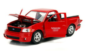 【送料無料】ホビー　模型車　車　レーシングカー フォードjada 99574 124 ford svt lightning fast et furious rouge