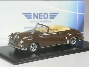 yzzr[@͌^ԁ@ԁ@[VOJ[ NXlIXP[fJuIclasse neo scale models bmw 502 cabriolet autenrieth 1956 braun in 143 in ovp