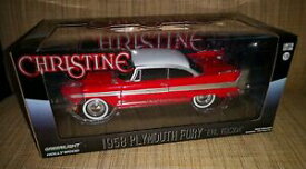 【送料無料】ホビー　模型車　車　レーシングカー クリスティンプリマスフューリー 124 greenlight christine la macchina infernale 1958 plymouth fury evil vers