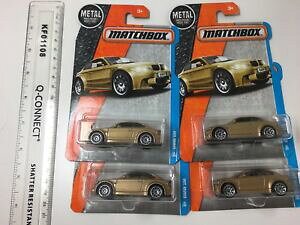 �y���������z�z�r�[�@�͌^�ԁ@�ԁ@���[�V���O�J�[ �}�b�`�S�[���h�J�b�g4 x matchbox gold bmw m1 coupe 2017