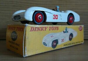 �y���������z�z�r�[�@�͌^�ԁ@�ԁ@���[�V���O�J�[ �����Z�f�X�x���c���[�X���f���{�b�N�Xdinky 237 mercedes benz voiture de courserestaure modele avec repro box 0111