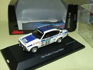 【送料無料】ホビー 模型車 車 レーシングカー オペルラリーポンドモデルカットopel kadett c coupe rallye rac 1974 pond schuco