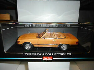 �y���������z�z�r�[�@�͌^�ԁ@�ԁ@���[�V���O�J�[ �����Z�f�X�x���c�T���X�^�[mercedesbenz 350 sl 1977 convertible cayenneorange sunstar 118