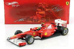 �y���������z�z�r�[�@�͌^�ԁ@�ԁ@���[�V���O�J�[ �}�b�T�t�F���[���C�^���Af massa ferrari f150 italia formula 1 2011 118 hotwheels