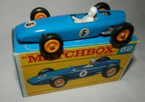 【送料無料】ホビー 模型車 車 レーシングカー マッチレースカーインディタイプ1960 s matchbox lesney 52 brm racing car f1, indy comme neuf in f type b0x, original