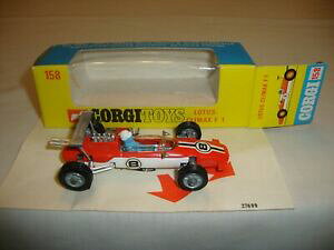 yzzr[@͌^ԁ@ԁ@[VOJ[ R[M[[^XNC}bNX[VO{bNXcorgi 158 lotus climax f1 racing carnr comme neuf in original box