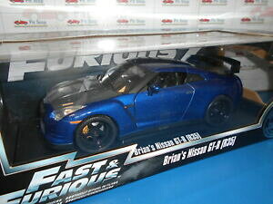 yzzr[@͌^ԁ@ԁ@[VOJ[ t@CuCAjad97035 by jada toys nissan gtr r35 fast and furious brian fef7 2009 118