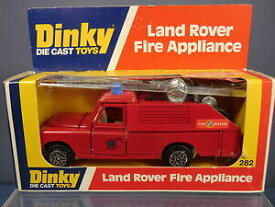【送料無料】ホビー　模型車　車　レーシングカー モデルランドローバーボックスdinky toys modele 282 land rover fire applliance en parfait etat, dans sa boite