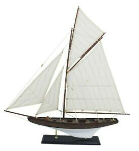 yzzr[@͌^ԁ@ԁ@[VOJ[ {[gfbgKtbObgAJJbvNXmodele bateau, historique voilier, gaff yacht , amerique´s cup classe de 1900
