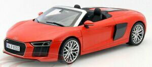 yzzr[@͌^ԁ@ԁ@[VOJ[ AEfBXpC_[XP[audi r8 spyder v10 red 118 i scale