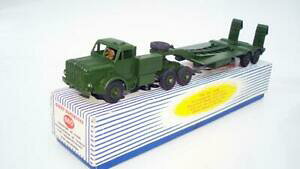 �y���������z�z�r�[�@�͌^�ԁ@�ԁ@���[�V���O�J�[ �^���Ndinky toys 660 tank transporter boxed excellent etat