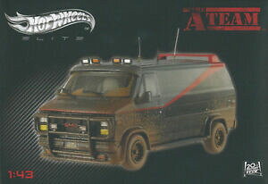 【送料無料】ホビー 模型車 車 レーシングカー ヴァンリスクチームホットホイールエリートvan agence tous risquesateam hot wheels elite 143