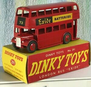 yzzr[@͌^ԁ@ԁ@[VOJ[ hoX{bNXnouvelle annoncedinky toys 291 bus londonien exide near comme neuf a excellent box