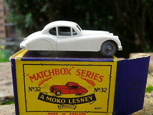 �y���������z�z�r�[�@�͌^�ԁ@�ԁ@���[�V���O�J�[ �}�b�`���R�W���K�[�z�C�[��matchbox lesney moko 32 jaguar xk 140 axe de roue pince neuf en boite dorigine