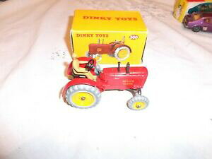 �y���������z�z�r�[�@�͌^�ԁ@�ԁ@���[�V���O�J�[ �}�b�V�[�n���X�g�^�[dinky massey harris tracteur no 300 comme neuf amp; boxed