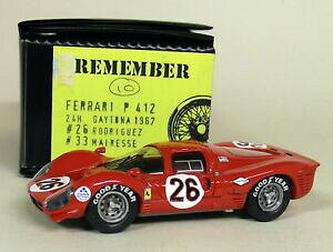 yzzr[@͌^ԁ@ԁ@[VOJ[ XP[tF[LbgfCgihQXfnoubliez pas echelle 143 kit ferrari p 412 24 h daytona 1967 26 rodriguez resine modele