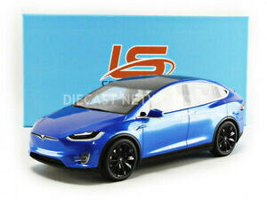 �y���������z�z�r�[�@�͌^�ԁ@�ԁ@���[�V���O�J�[ �e�X�����f��ls collectibles 118 tesla model x 2016 ls030f