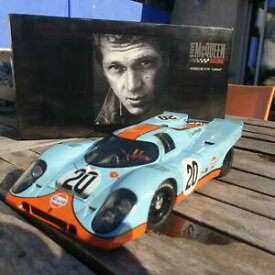 【送料無料】ホビー　模型車　車　レーシングカー スティーブマックィーンポルシェルマンautoart steve mcqueen porsche 917k 1971 lemans rare ref 87183