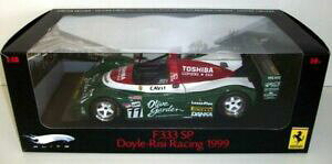 �y���������z�z�r�[�@�͌^�ԁ@�ԁ@���[�V���O�J�[ �t�F���[���h�C�����[�W���[�V���Ohotwheels 118 m0522 ferrari f333 sp doylerisi racing 1999