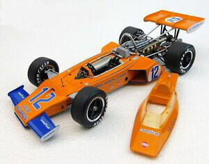yzzr[@͌^ԁ@ԁ@[VOJ[ s[^[}N[CfBre[W[Xpeter revson mclaren m16 gulf indy 500 vintage race car 118 replicarz goodyear