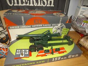 yzzr[@͌^ԁ@ԁ@[VOJ[ LmXP[britains canon 155 mm echelle 132 9745 excellent boxed