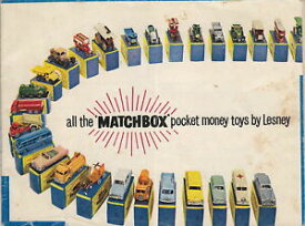 【送料無料】ホビー　模型車　車　レーシングカー マッチカタログmatchbox 1960 catalogue annuel 2 edition
