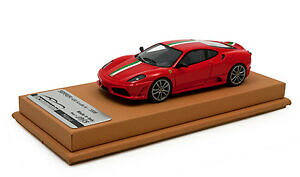 �y���������z�z�r�[�@�͌^�ԁ@�ԁ@���[�V���O�J�[ �t�F���[���X�N�[�f���A�C�^���Atecnomodel 143 2008 ferrari 430 scuderia rouge du drapeau italien