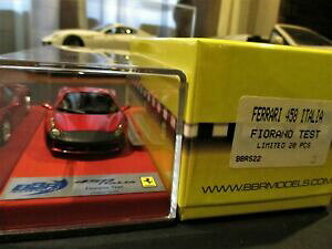 yzzr[@͌^ԁ@ԁ@[VOJ[ tF[tBImeXgb\ObhEbhferrari 458 fiorano test rosso fuoco bbr 143 n0920 ref bbrs22 no mr goodwood