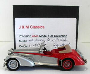 �y���������z�z�r�[�@�͌^�ԁ@�ԁ@���[�V���O�J�[ �X�P�[���v���X�I�[�v���c�A���[jamp;m classics echelle 143 jm18alvis 43 vandan plas open tourerrougeargent