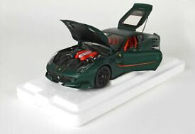 【送料無料】ホビー　模型車　車　レーシングカー フェラーリマットグリーンbbr ferrari f12 tdf matt green 118