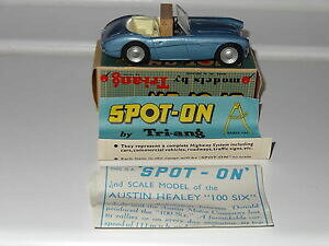yzzr[@͌^ԁ@ԁ@[VOJ[ X|bgI[XeBq[[triang spot on austin healey 100six 105 boxed
