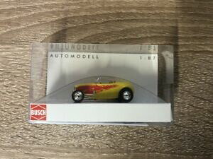 yzzr[@͌^ԁ@ԁ@[VOJ[ ubVtH[hzbgbh[hX^[busch 9838597 187h0 ford hot rod roadster 1932 flames jaune neuf
