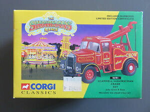 yzzr[@͌^ԁ@ԁ@[VOJ[ R[M[NVbNN[Zbgcorgi classics 16101 scammel highwayman crane set 150 etat neuf