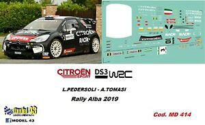 �y���������z�z�r�[�@�͌^�ԁ@�ԁ@���[�V���O�J�[ �V�g���G�������[�A���ocitroen ds3 wrc pedersoli rally alba 2019