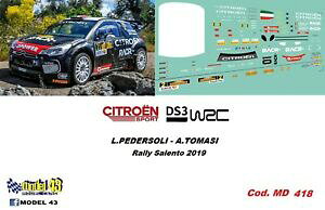 �y���������z�z�r�[�@�͌^�ԁ@�ԁ@���[�V���O�J�[ �V�g���G�������[�T�����gcitroen ds3 wrc pedersoli rally nto 2019