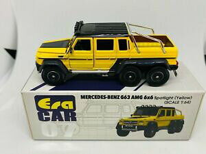 yzzr[@͌^ԁ@ԁ@[VOJ[ ZfXxc×X|bgCgCG[era car 164 mercedes benz g63 amg 6x6 spotlight yellow