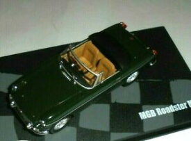 【送料無料】ホビー　模型車　車　レーシングカー ネットワークロードスターボックスcar 143 altaya by ixo mg b roadster mk2 1968 green box