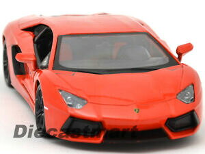 yzzr[@͌^ԁ@ԁ@[VOJ[ {M[jfIWmaisto 124 lamborghini aventador lp7004 neuf modele moule orange