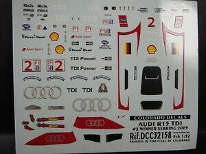 yzzr[@͌^ԁ@ԁ@[VOJ[ fJ[AEfBZuORhdecals 132 audi r15 tdi 2 winner sebring 2009 colorado 32158