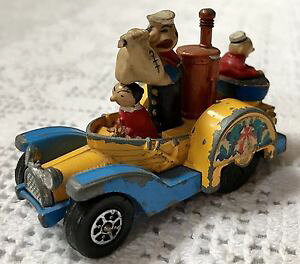 yzzr[@͌^ԁ@ԁ@[VOJ[ re[WR[M[WjAphSvintage corgi juniors whizzwheels 1008 popeye paddle wagon 1969 patent pending