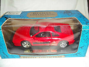 yzzr[@͌^ԁ@ԁ@[VOJ[ fbNXRNVtF[~gdeluxe collection ferrari 348 tb rouge 124 mint amp; boxed