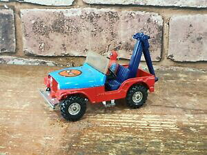 yzzr[@͌^ԁ@ԁ@[VOJ[ re[WXpC_[}W[vvintage corgi toys spiderman jeep cj5
