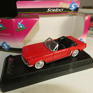 【送料無料】ホビー 模型車 車 レーシングカー フォードマスタングボックスsolido 4540 ford mustang 1964 neuf dans sa boite