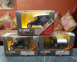 yzzr[@͌^ԁ@ԁ@[VOJ[ R[M[tH[hfob`lot de 3 corgi classics ford modele t